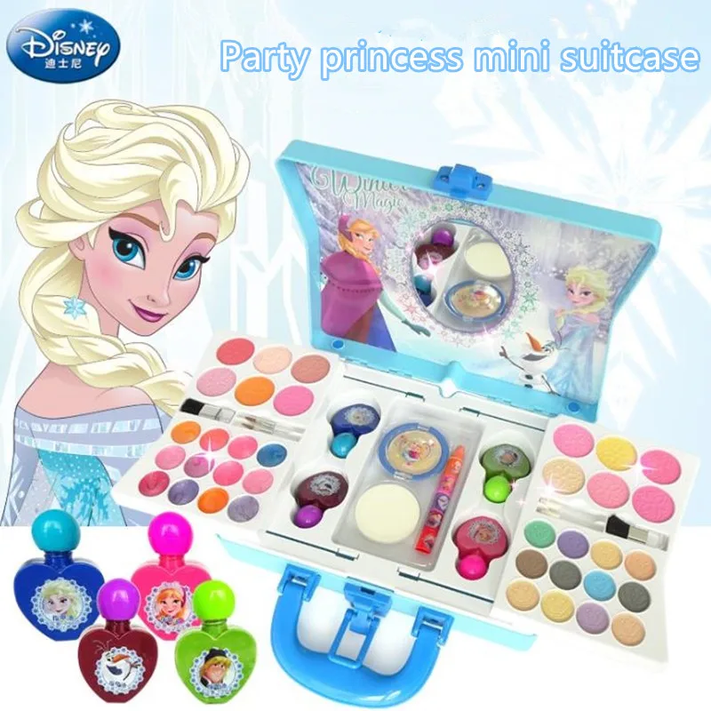 Серия Disney Frozen вечерние переносные мини чемоданы для принцесс моющаяся Детская