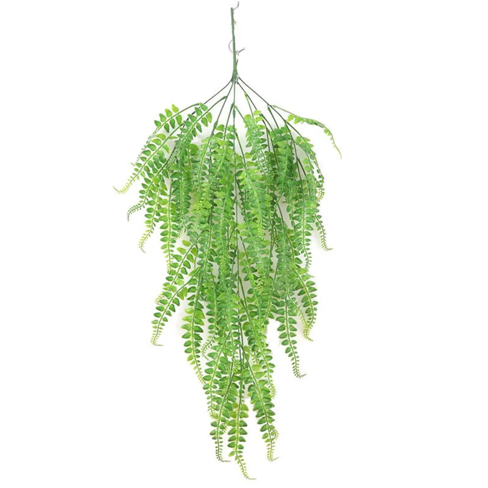 Искусственный папоротник настенный персидский ротанг растение стена зеленое