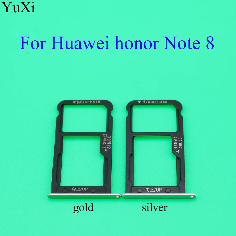 YuXi для Huawei Honor note 8/Note8 держатель лотка sim карты слот адаптер разъем SIM запасные