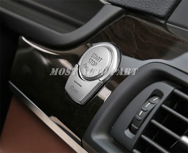 Внутренняя панель кнопки запуска и остановки двигателя для BMW 5 серии F10 F11 2011-2016