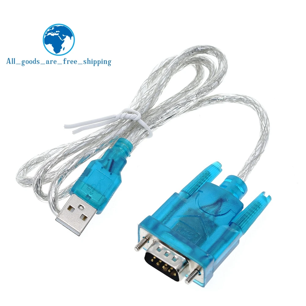 Новинка, устройство для подключения кабеля USB к порту RS232 COM Serial PDA 9 pin DB9, поддержка порта Windows7 64
