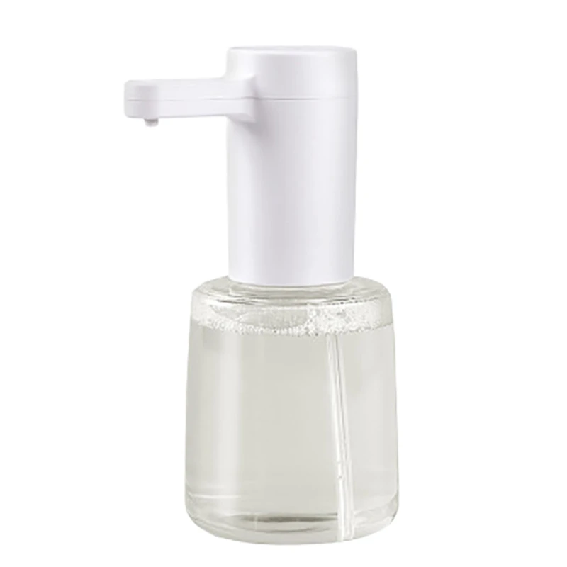 

450Ml Rechargeable Automatic Sensor Soap Dispenser Touchless Foaming Soap Dispenser with Colorful Changing Lights