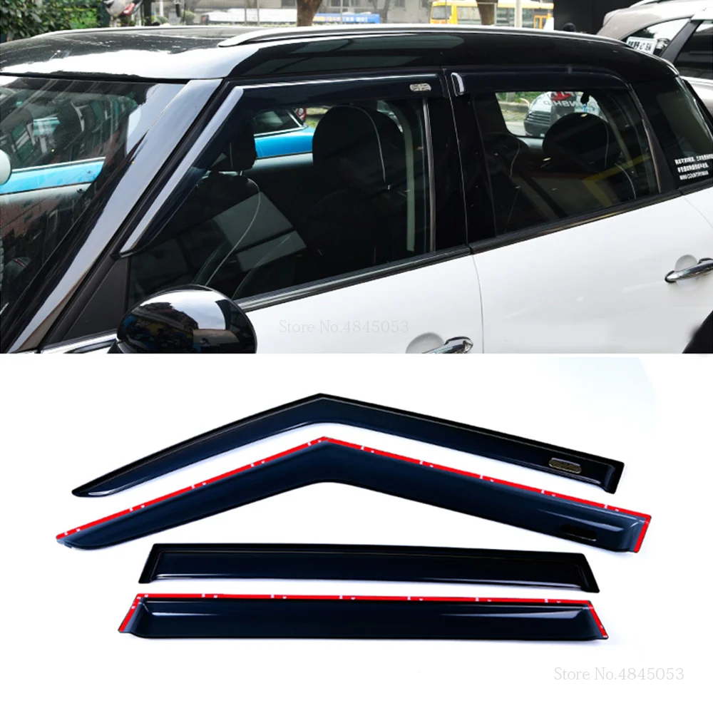 Для BMW Mini Cooper Countryman R60 2010 2016 оконный козырек Vent Shades Защита от солнца и дождя