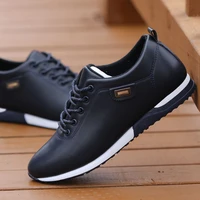 2019 fashion loafers walking footwear tenis feminino outdoor breathable sneakers mens pu leather business casual shoes for male