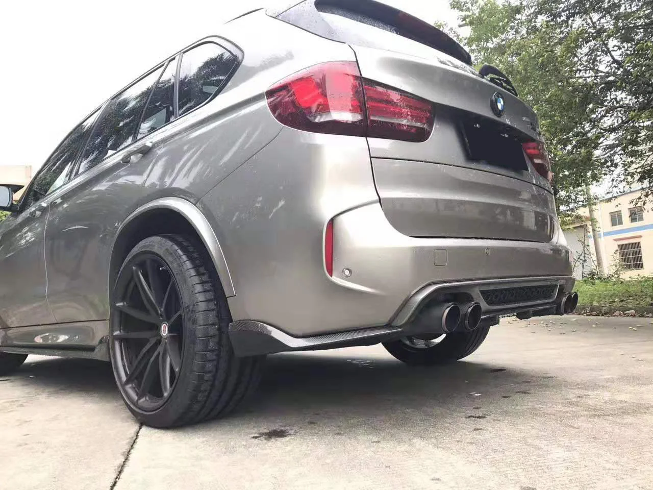 Подходит для нового заднего спойлера Bmw X5m X6m F15 F16 из углеродного волокна большого