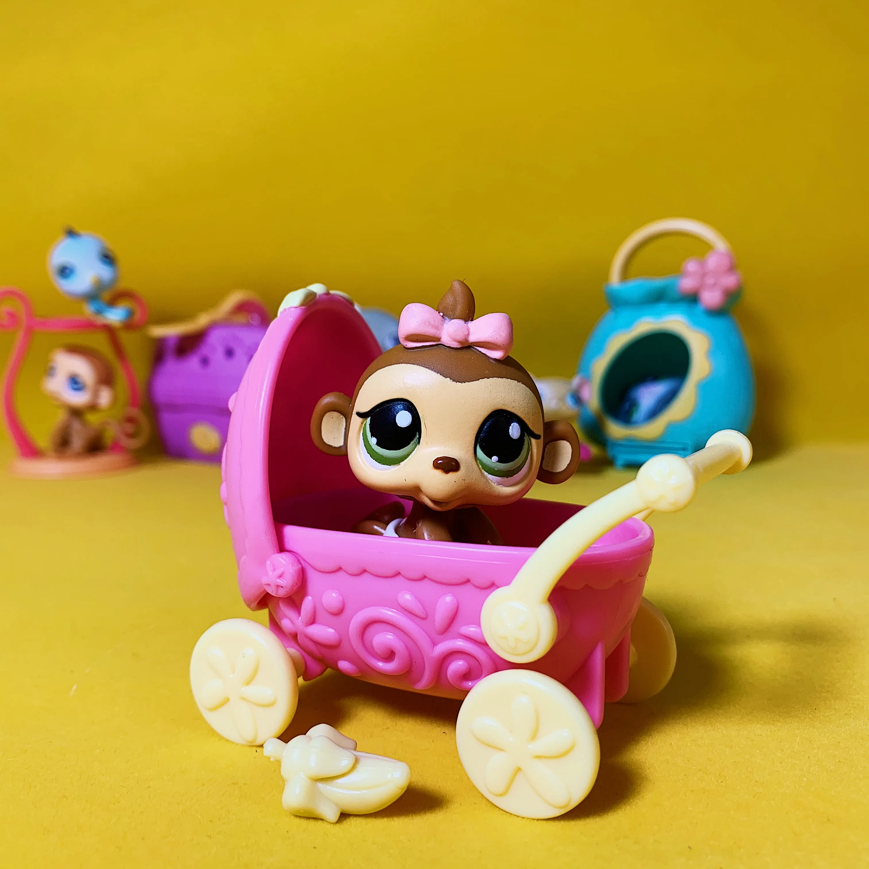 Hasbro New Product Littlest Pet Shop Q House Animal Doll Decoration Lps Trendy Blind Box Hand-made | Игрушки и хобби