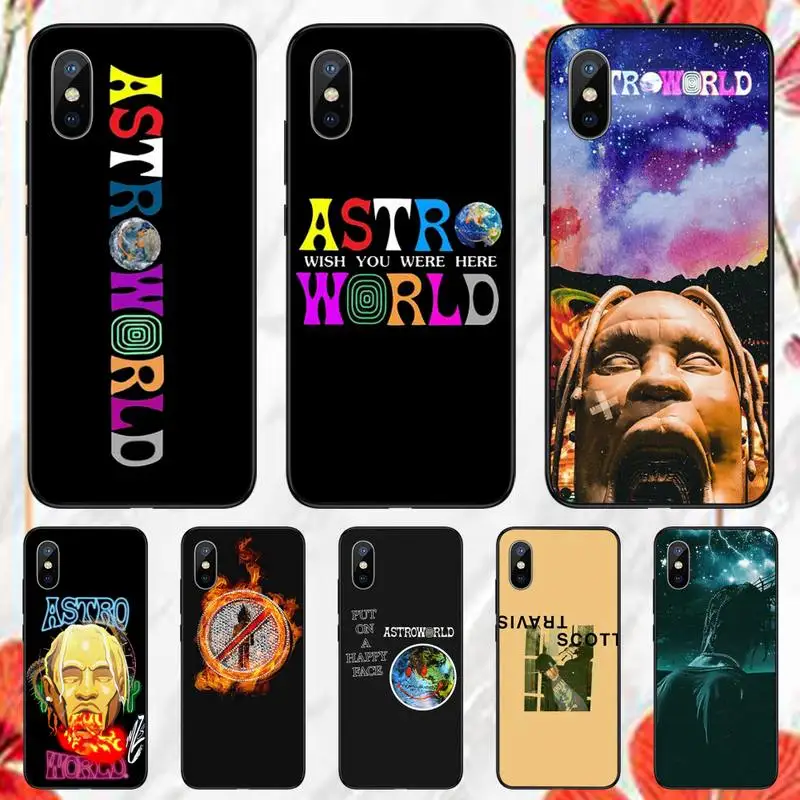 

Travis Scott Astroworld Sicko Phone Case for iPhone 11 12 pro XS MAX 8 7 6 6S Plus X 5S SE 2020 XR mini Funda