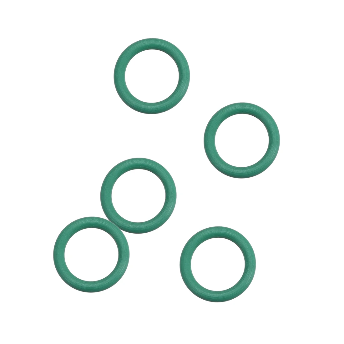 

uxcell 5Pcs Fluorine Rubber O Rings, 10mm OD, 7mm Inner Diameter, 1.5mm Width, Seal Gasket Green Prevent leaks in machinery