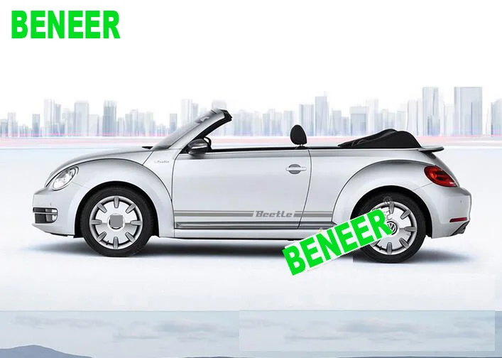 

2pcs KK car side body sticker for VK Beetle 2013 to 2017