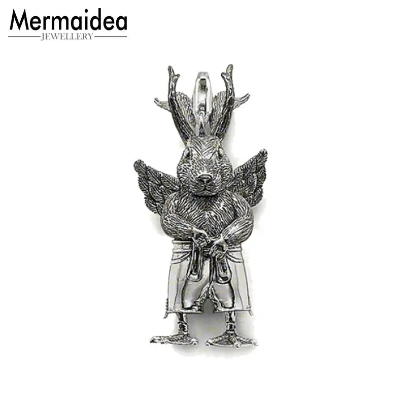 Кулон в виде странного кролика новинка 2020 модные ювелирные изделия стильная