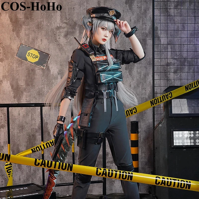 

COS-HoHo Anime Arknights Talulah RHODE ISLAND Original Skin Game Suit Uniform Cosplay Costume Halloween Party Outfit For Women