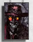 H212 Горячая японская аниме Настенная Наклейка HELLSING вампир, Шелковый постер, искусство, украшение для дома, рождественский подарок
