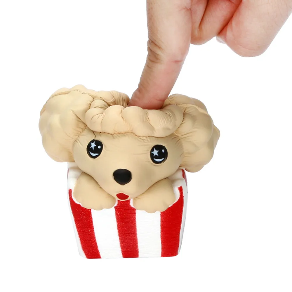 

Animal Toys Stress Relief Toys Squishies Cute Christmas Poodle Slow Rising Fruits Scented Stress Relief Toy Decompression Toy