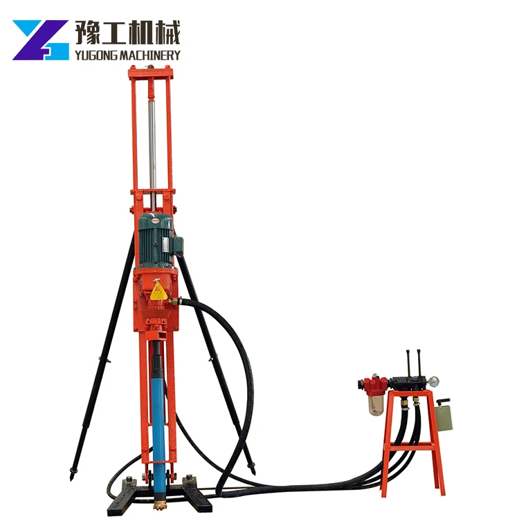 Self Propelled aock blasthole drilling rig anchoring tunnel boring machine air/pneumatic dth | Инструменты