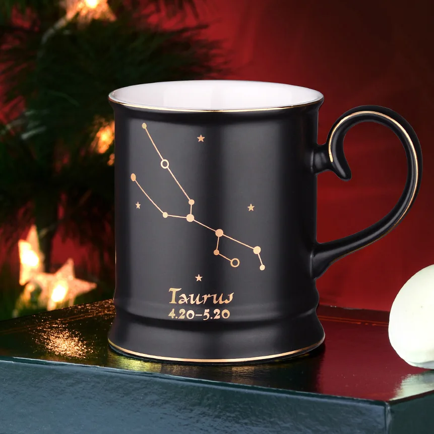 

Twelve Constellations Creative Mugs Ceramic Cups Birthday Gifts Milk Cups Coffee Cups Lovers Mugs Coffee Cups