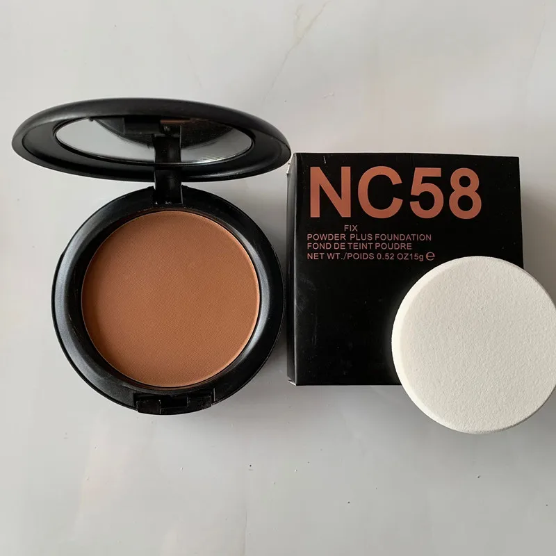 2 шт./лот бренд 12 цветов Пудра плюс Основа для макияжа порошок 15 г совершенно новый