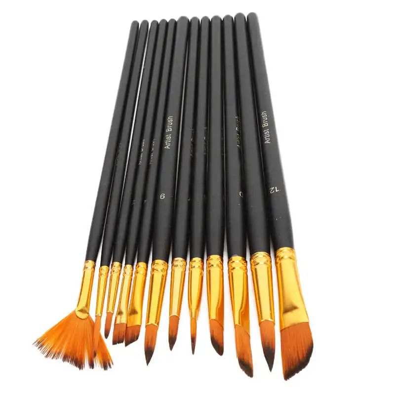 

Nylon Brushes School Supplies Artist Brushes for Watercolor for Gouache Acrylic for Oil Painting for Wall Painting