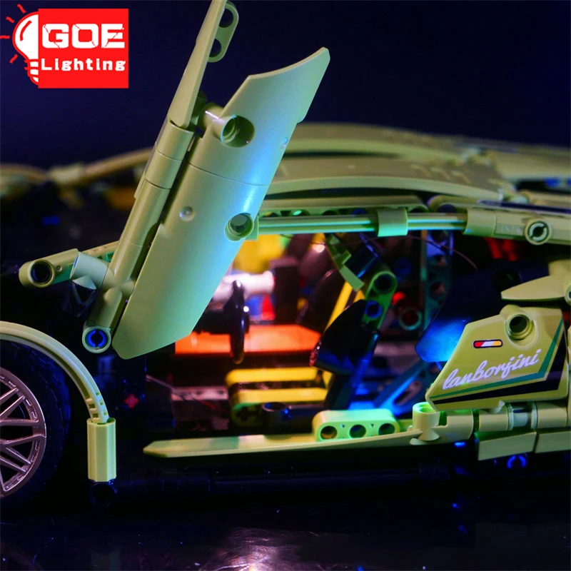 GOE светильник ING фирменный комплект со светодиодный Ной подсветкой для Lego T2007 Rambo