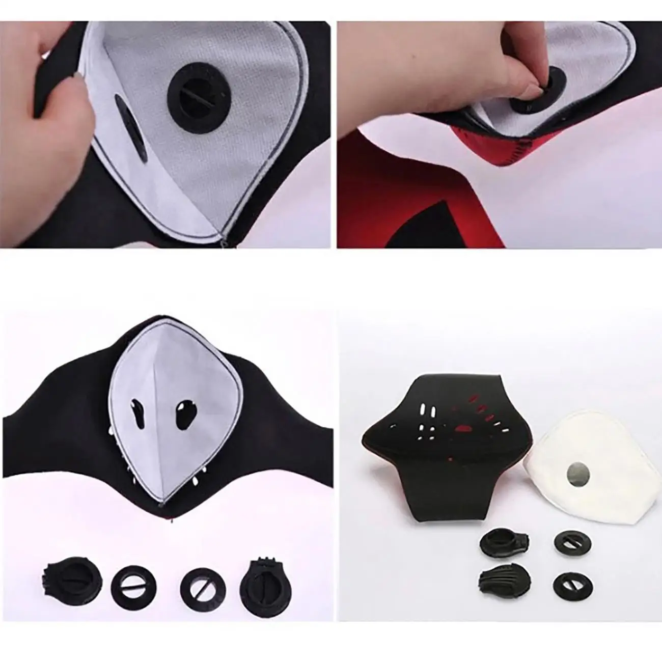 1 шт. многоразовая маска респиратор для защиты от пыли|Устройство ухода за кожей