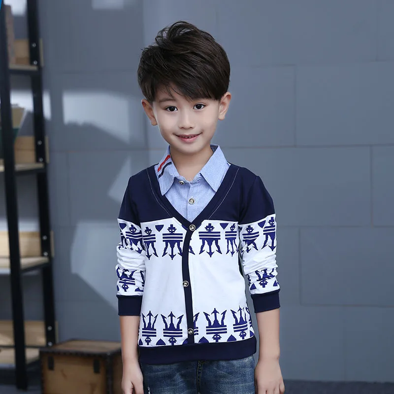 Комплект из 2 предметов для маленьких мальчиков рубашки детские футболки на