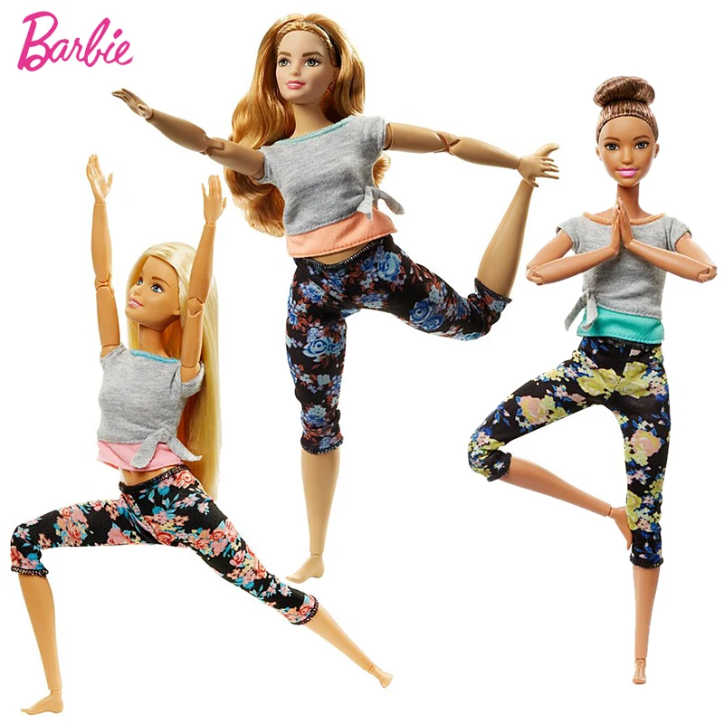 Игрушки для гимнастики Барби Кукла йоги Boneca Sport оригинальные куклы девочек