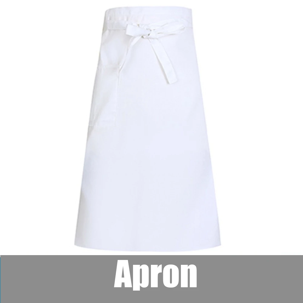 Apron 5 С длинным рукавом Куртка шеф-повара ресторана узор в виде дракона готовить Повседневная обувь униформа для гостиничного шеф-повара Кухня хлебобулочные изделия Услуги одежда для приготовления пищи - Цвет: Apron 5