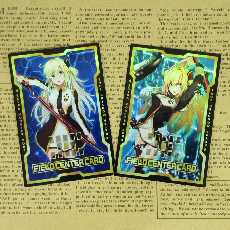 2 шт./компл. Небесно нападающий Ace Рэй поле центр карты Yugioh Sentouki воздуха нападение небо истребитель Brandish Девичья Rei милые девушки Фольга карты