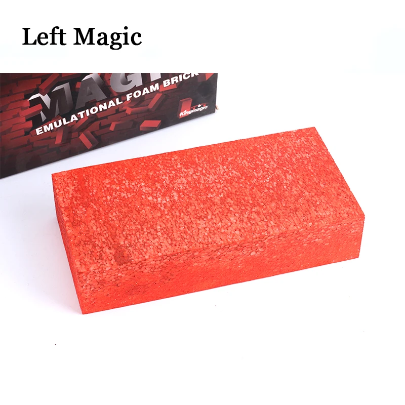 Sponge Foam Brick Magic Tricks Appear From Empty Hand Funny Disappear Simulation Device Props Stage | Игрушки и хобби