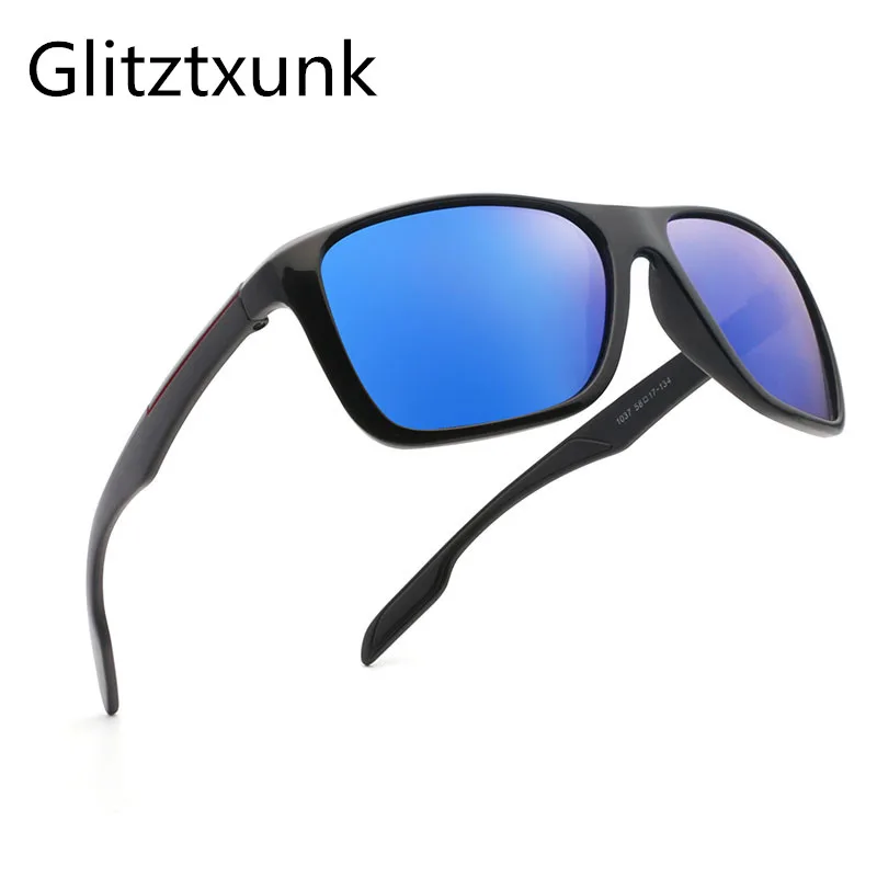 Glitztxunk дизайнерские поляризованные солнцезащитные очки для мужчин водительские