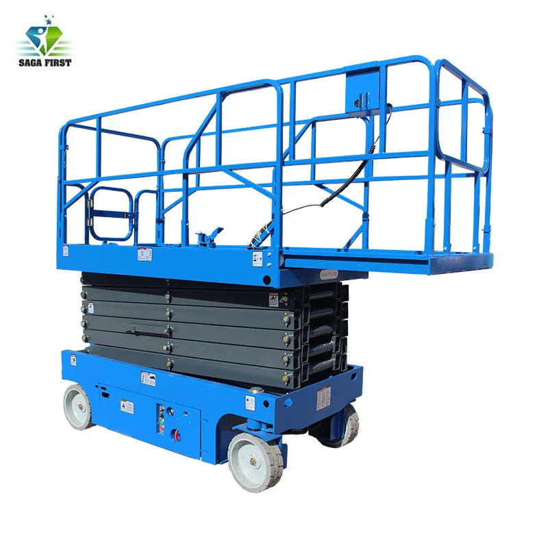 10m Electric Self Moving Scissor Lift Table Hydraulic Man |
