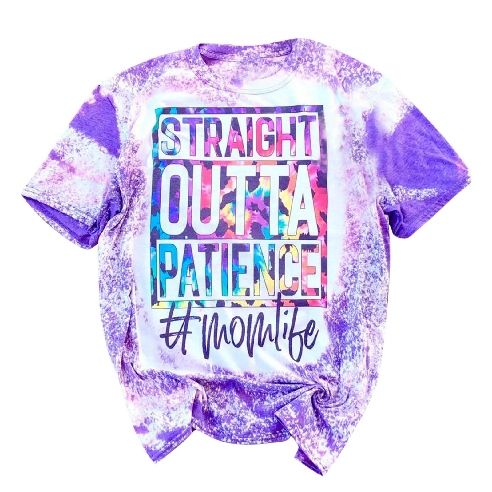 Новинка летняя футболка с принтом в виде галстука для женщин/девушек