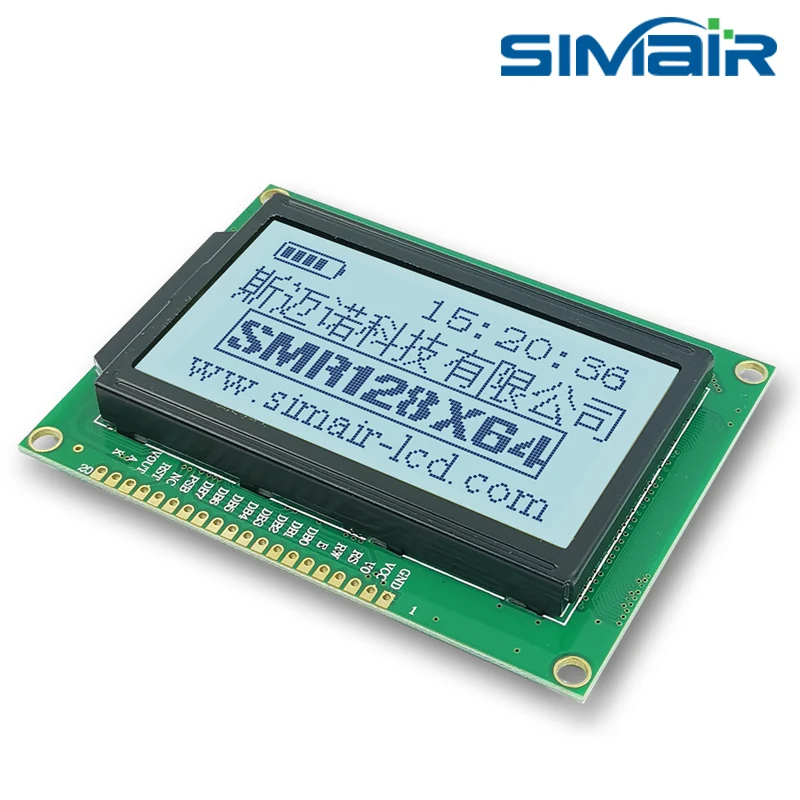 Высококачественный ЖК-дисплей 93x70 мм 6800 параллельный SPI 12864 LCM SBN1661G 128*64