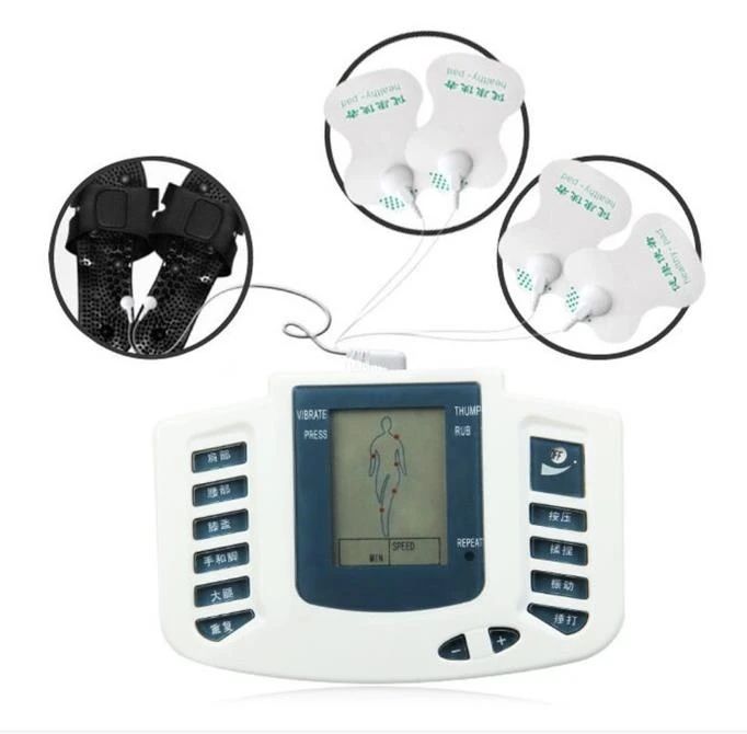 Импульсный Массажер Многофункциональный Цифровой Меридиан массажер