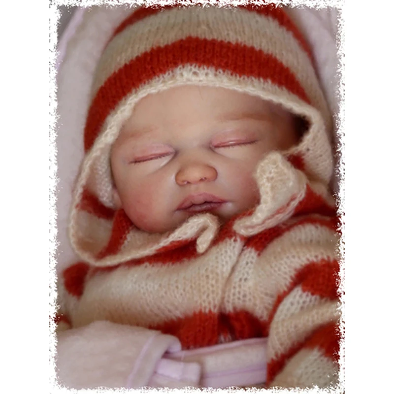 

19 Inches Silicone Reborn Baby DIY Doll Kit Baby Carina