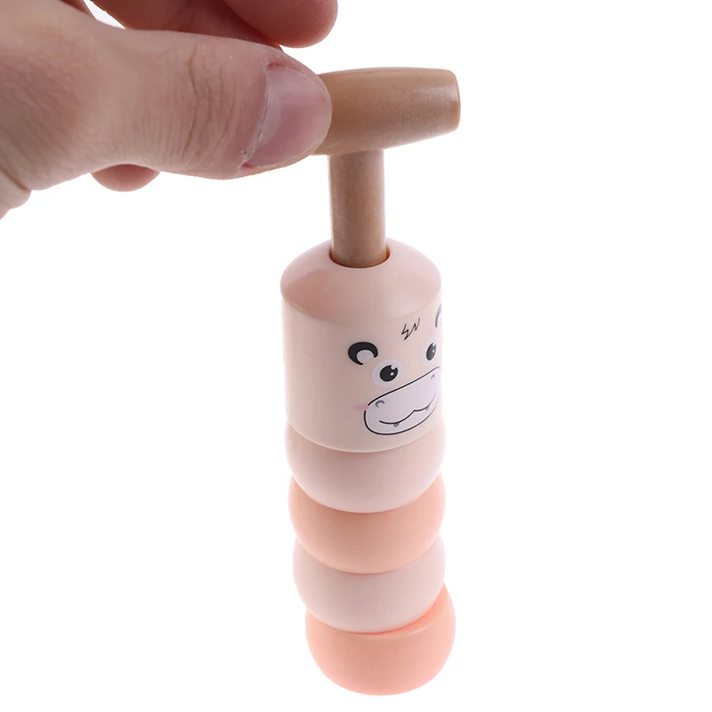 

1set Cute Magic Tricks Close Up Stage Magic Props Fun Toy Accessory Immortal Daruma Unbreakable Wooden Man