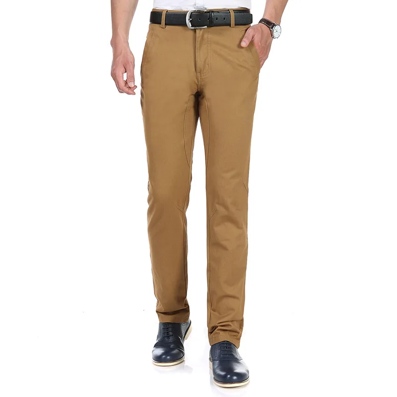 Брюки мужские стрейчевые классические повседневные деловые штаны хлопковые