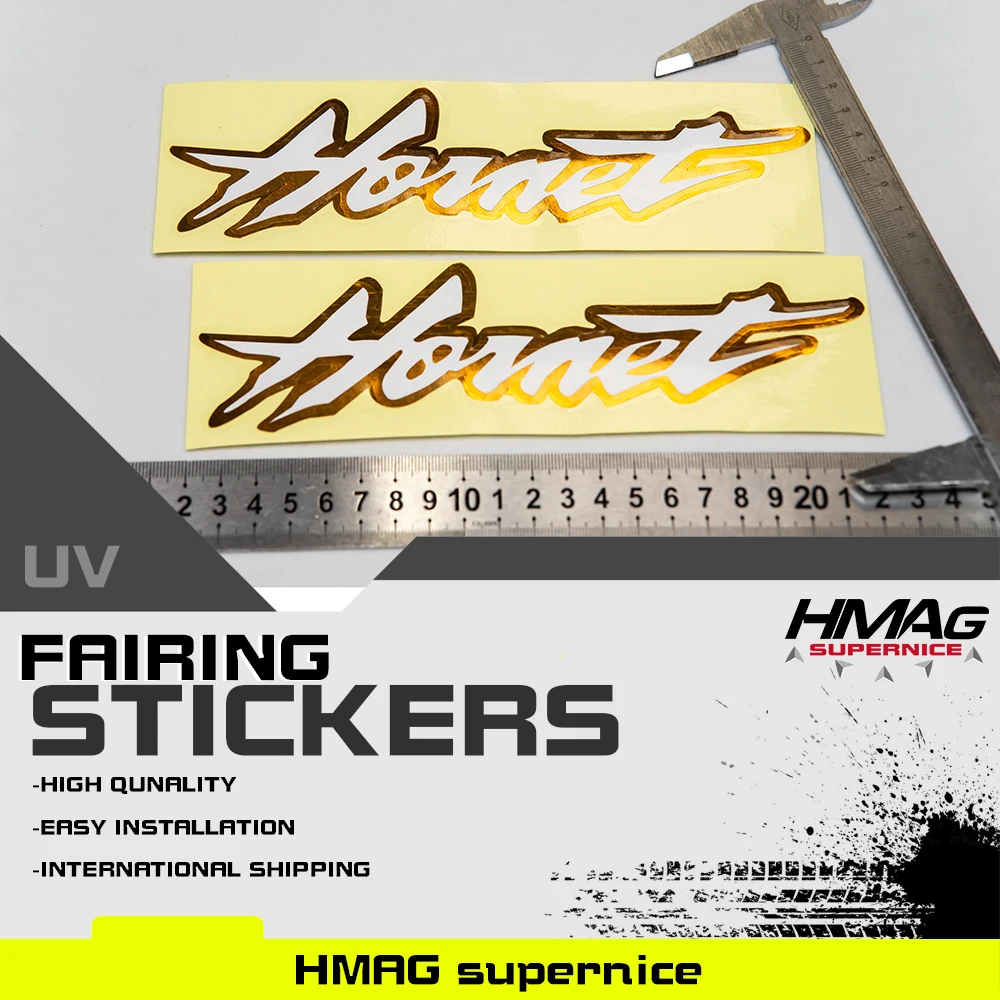

Motorcycle Fairing Upper Fairing Decals Stickers 3M Sticker 1Pair For HONDA Hornet 600 Hornet600