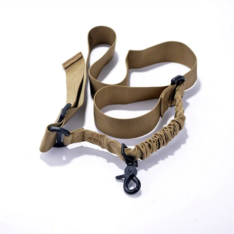 

Tactical Single Point Gun Sling Shoulder Strap Outdoor Rifle Belt Strap Gun Rope Military Shooting Hunting Accessories