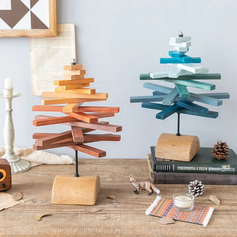 Деревянные искусственные растения WEMMICKS маленькие украшения для гостиной