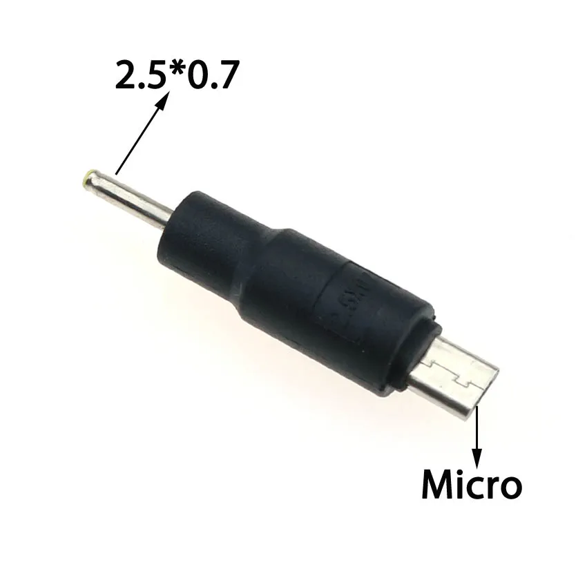 Cltgxdd 1 шт. Micro USB штекер в DC 2 5*0 7 3 0*1 4 5 5*2 Jack конвертер адаптер для ноутбука Разъем |