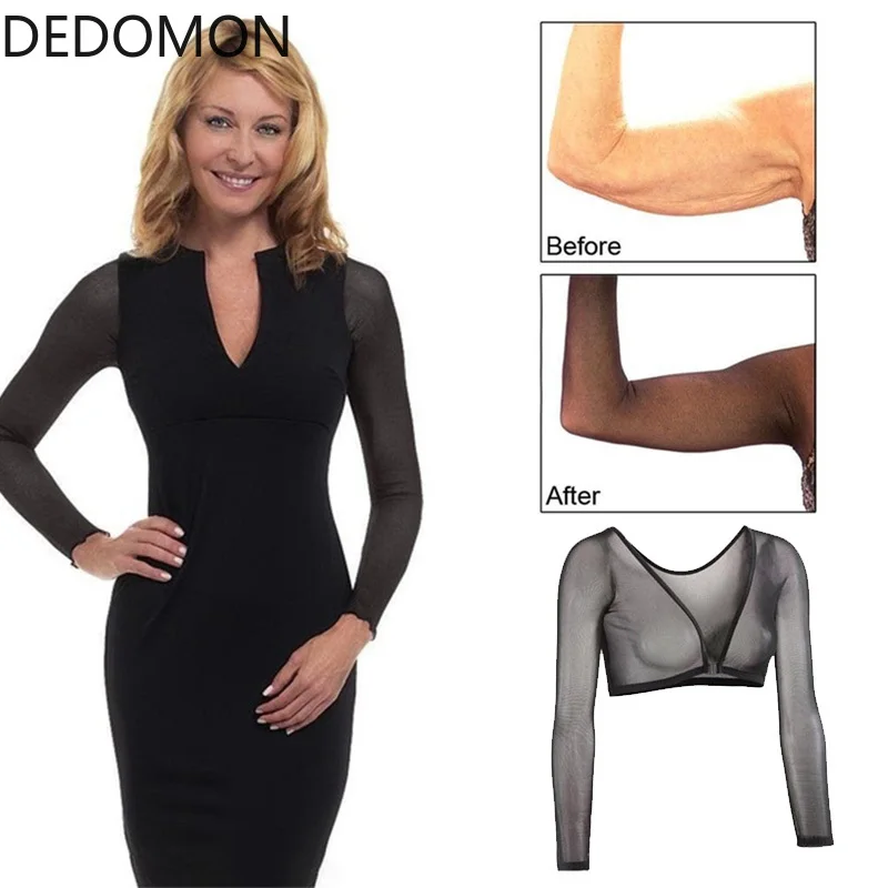 Бесшовные рукава для формирования рук шейпер мгновенно удаляет обвисшую