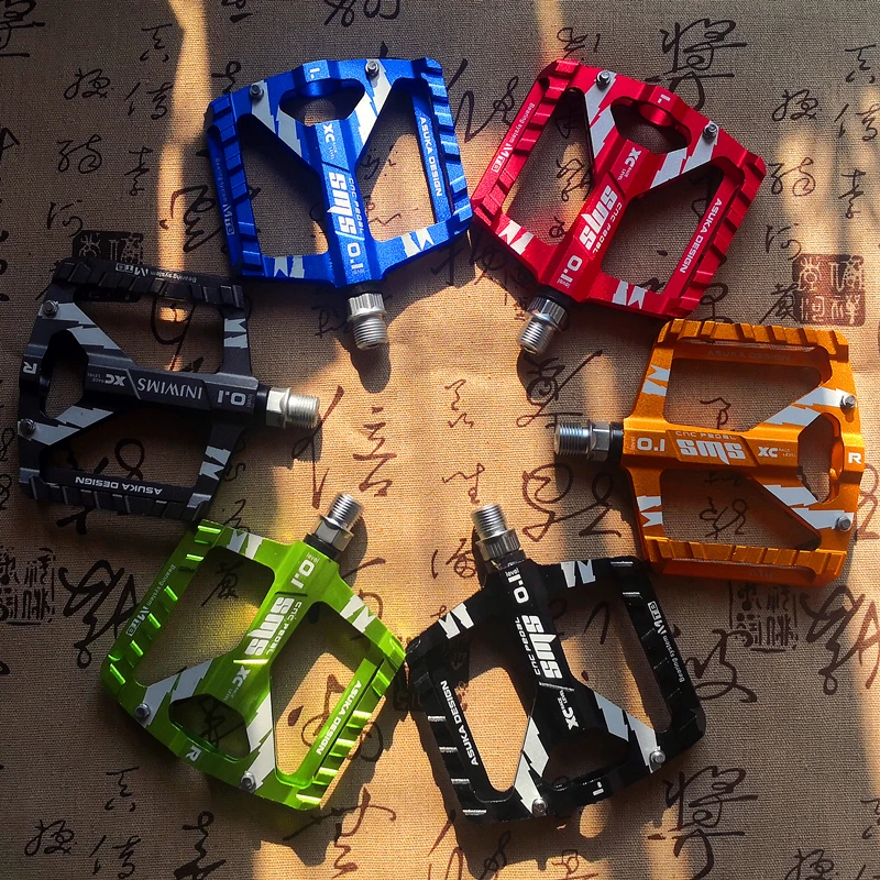 

New Ultra-Light Bicycle MTB Road Mountain Bike Pedals Aluminum Alloy Anti-Slip Universal Bicycle Pedals For Bike Accessories