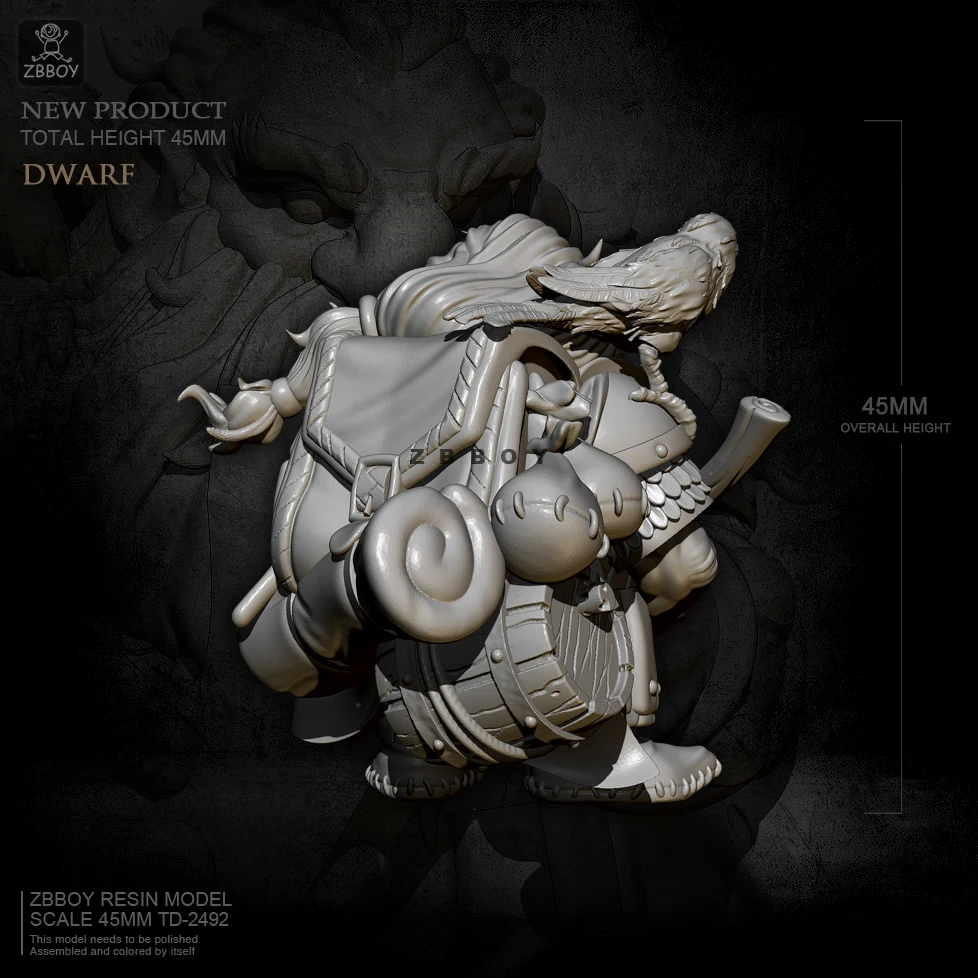 Смоляные модели 45 мм самосборка