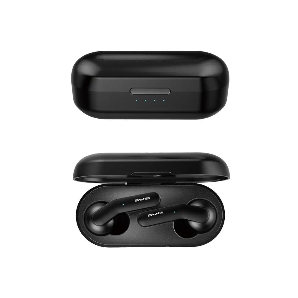 Awei новые TWS беспроводные наушники Bluetooth V5.0 стерео HiFi с сенсорным управлением CVC IPX4