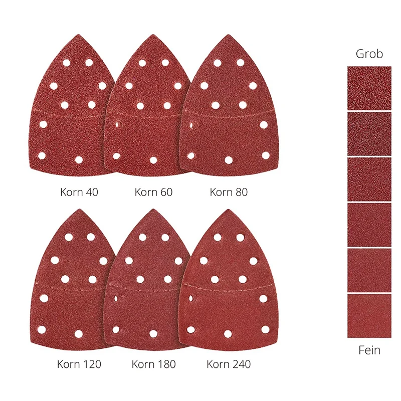 50 шт шлифовальных листов мыши шлифовальные подушечки чтобы соответствовать