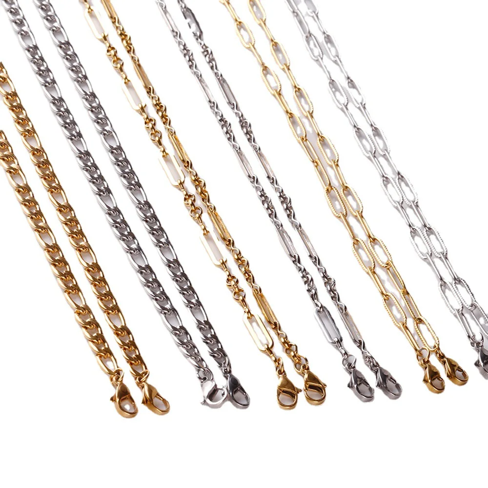 

Stainless Steel Vacuum Plating 24k Gold Color Protection Mask Chain Glasses Chain Sunglasses Hanging Chain Earphone Chain