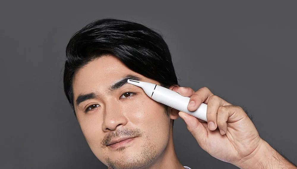 Водонепроницаемый триммер XIAOMI Mijia Soocas IPX5 для стрижки бровей в носу беспроводное