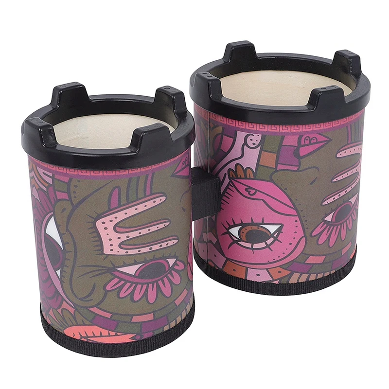 Детские ударные барабаны 2 в 1 бонго Конго с барабанами клещи маленькая игрушка