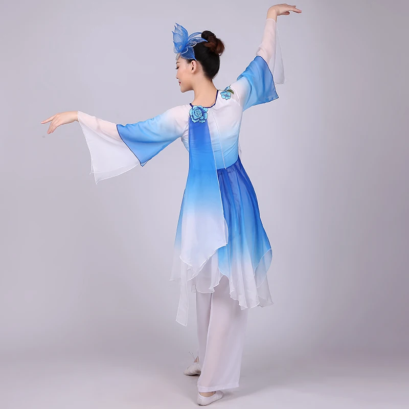 Женский винтажный костюм для танцев Yangko классический танцевальный одежда