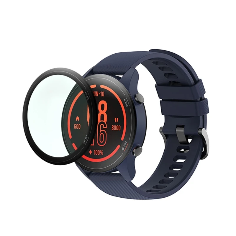 

3D Full Edge Soft Protective Film Cover Protection Version Smartwatch Screen Protector For -Xiaomi Mi Smart Watch Color 40JB